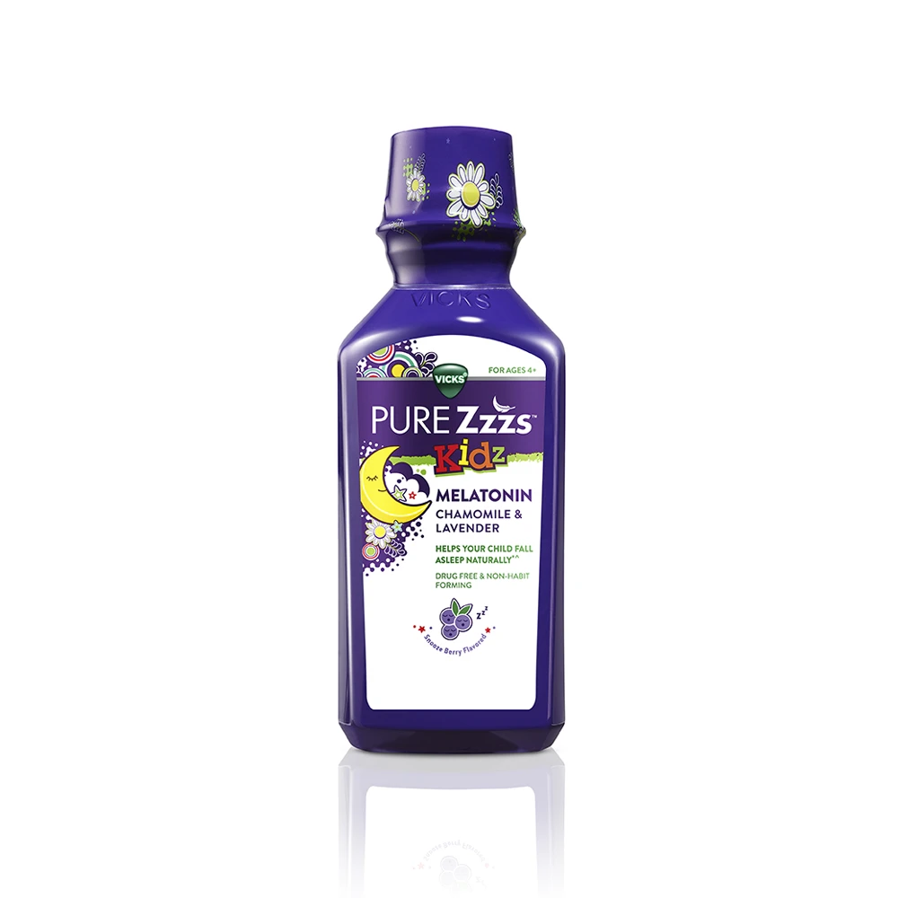 Vicks PURE Zzzs Kidz Melatonin Liquid