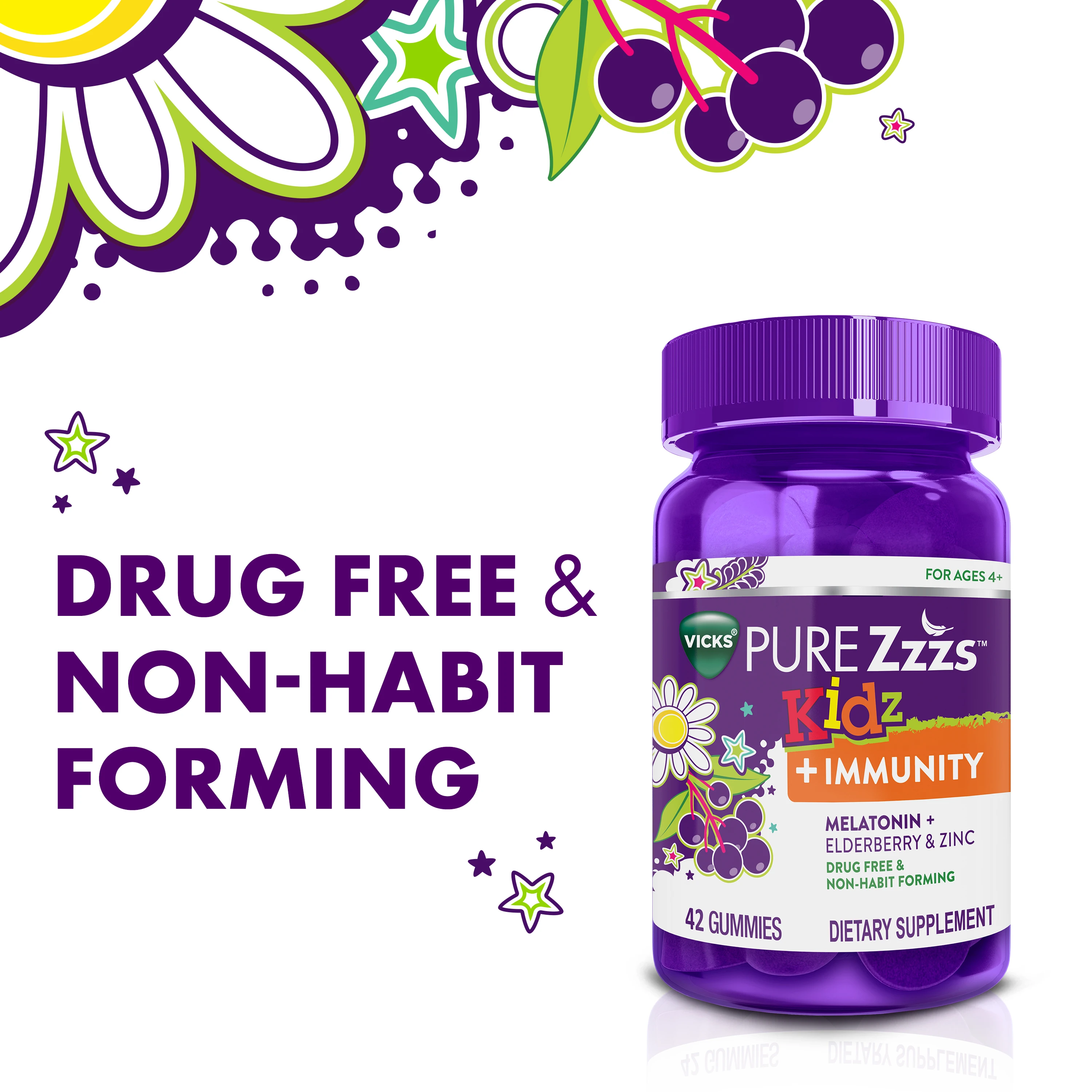 children’s immunity support sleep gummies 