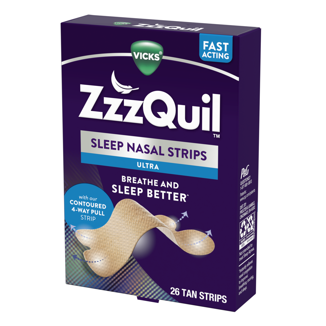 ZzzQuil Sleep Nasal Strips Ultra